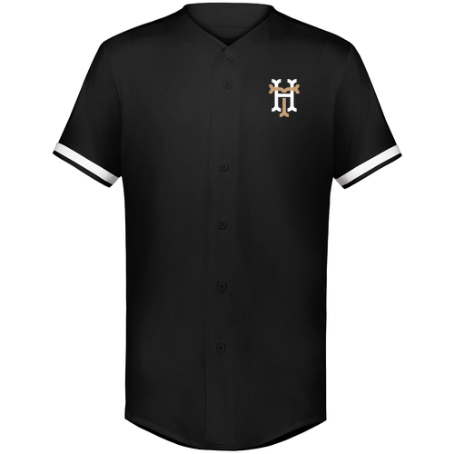 Hiraya 1 Year Baseball Jersey-- Black / White