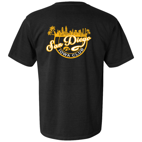 Comfort Colors Ringspun Garment Dyed T Shirt -- Black