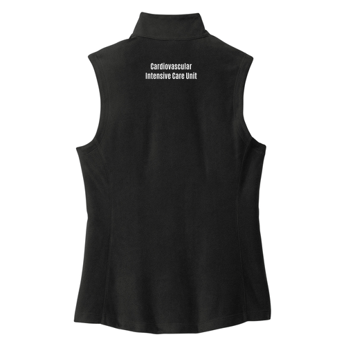 Port Authority Ladies Accord Microfleece Vest -- Black