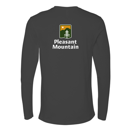 Pleasant Mountain Logo 2 Full color -- Long Sleeve Heavy Metal