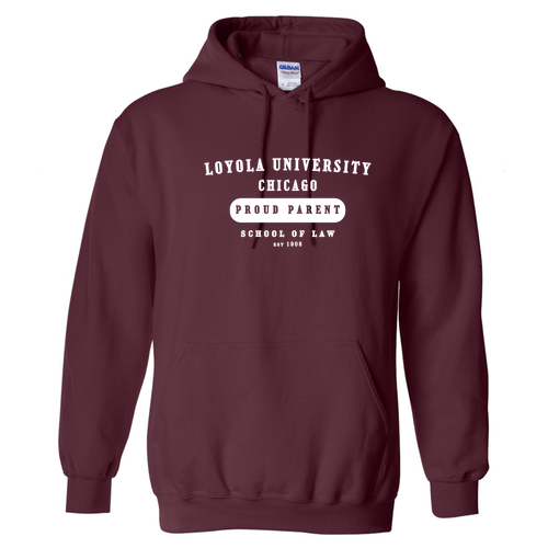 Proud Parent Hooded Sweatshirt -- Maroon
