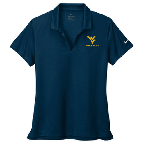 Nike Ladies Dri-Fit Micro Pique 2.0 Polo -- Navy