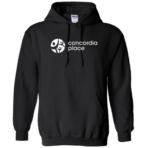 Gildan Heavy Blend Hooded Sweatshirt -- Black