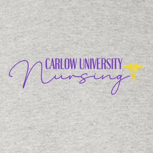 Carlow Nursing DryBlend Crew Neck Sweatshirt -- Ash