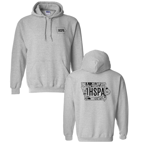Gildan Heavy Blend Hooded Sweatshirt -- Sport Grey