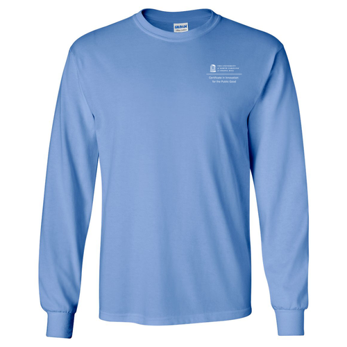 Gildan Longsleeve T-Shirt -- Carolina Blue