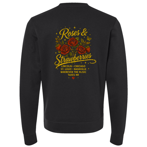 Roses & Strawberries Crewneck Sweater