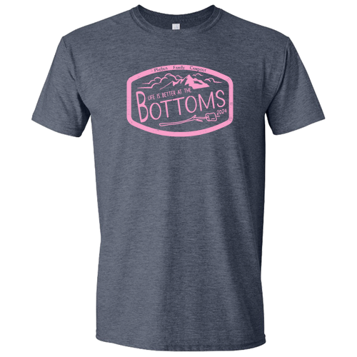 Gildan SoftStyle Fitted T-Shirt -- Heather Navy