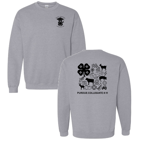 Gildan Heavy Blend  Sport Grey Crew Neck Sweatshirt