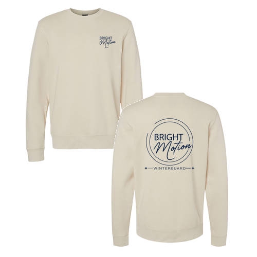 J. America BTB Fleece Crew -- Oyster