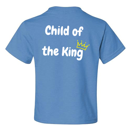 Youth Jerzees 50/50 Heavyweight T-Shirt -- Columbia Blue