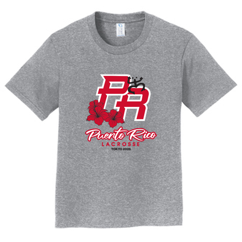 Youth Basic Tee -- Athletic Heather MOÑTANEZ
