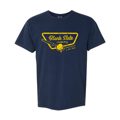 Comfort Colors Soft Garment-Dyed Heavyweight T-Shirt -- True Navy