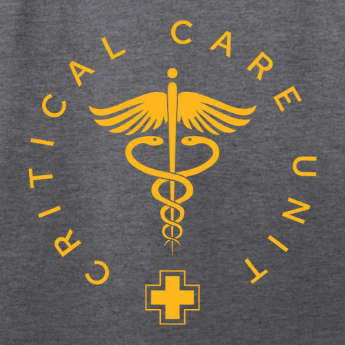 District Made Mens Perfect Tri Long Sleeve Crew Tee -- Heathered Charcoal