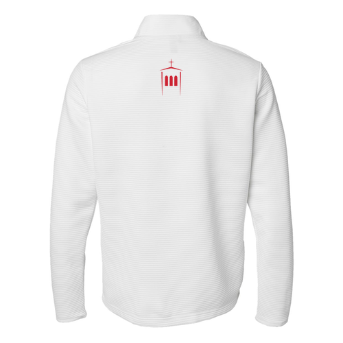 Adidas Spacer Quarter-Zip Pullover -- Core White