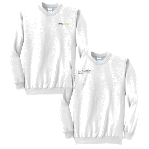Port and Company Classic Crewneck Sweatshirt -- White