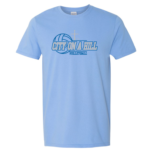 Gildan SoftStyle Fitted T-Shirt -- Carolina Blue