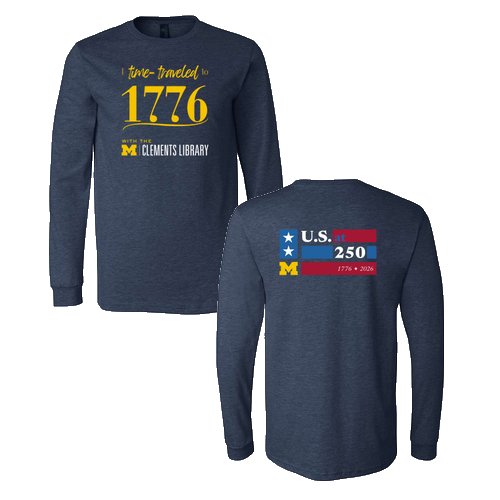 Bella Canvas Soft Fitted CVC Long Sleeve Tee -- Heather Navy