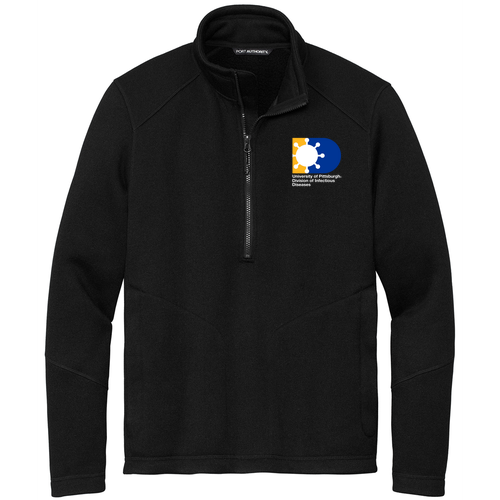 Port Authority Arc Sweater Fleece 1/4-Zip -- Deep Black