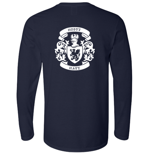 Gildan Softstyle Longsleeve T Shirt -- Navy