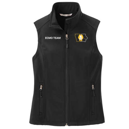 Port Authority Ladies Core Soft Shell Vest -- Black