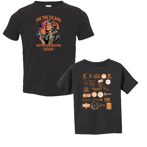 Sunset Toddler Tee -- Black