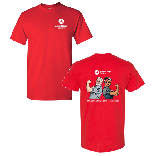 Gildan Heavy Cotton Basic T-Shirt -- Red