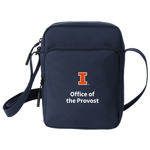 Port Authority Upright Crossbody Bag -- River Blue Navy