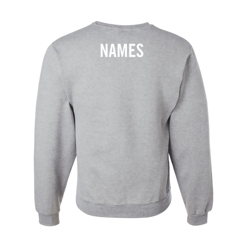 Jerzees 8 Oz., 50/50 Nublend Fleece Crew -- Athletic Heather