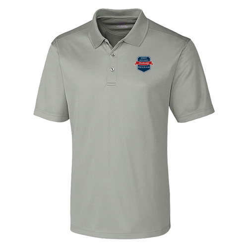 Clique Men's Ice Pique Polo -- Silver