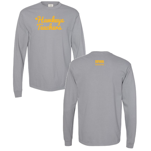 Comfort Colors Ringspun Long Sleeve Tee -- Granite