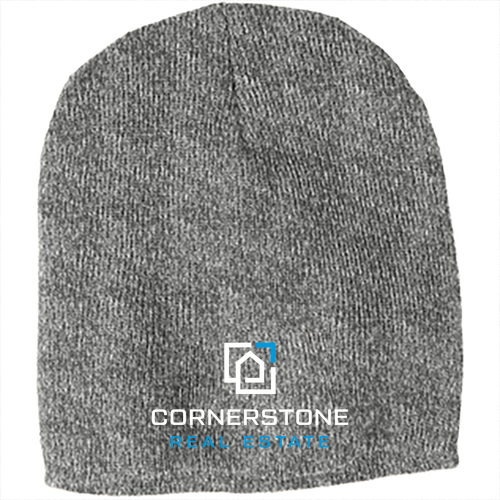 Carhartt Acrylic Knit Hat -- Heather Grey / Coal Heather