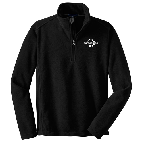 CS Port Authority Value Fleece 1/4 Zip Pullover -- Black
