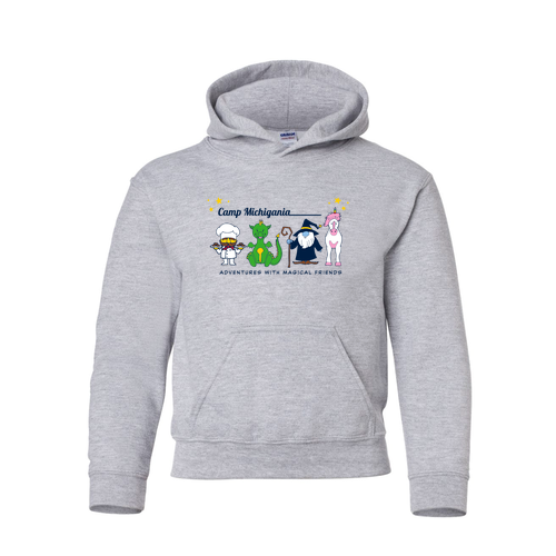 Youth Gildan Heavy Blend Hooded Sweatshirt -- Sport Grey [HIDE]