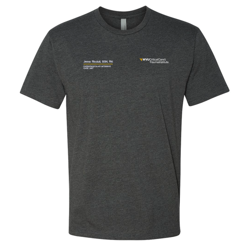 Next Level Mens CVC Crew -- Charcoal
