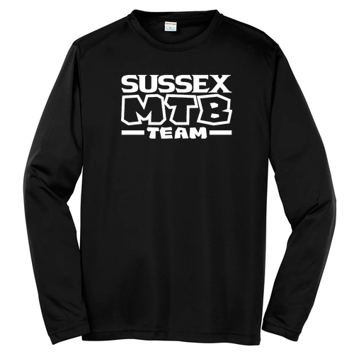 Sport Tek Long Sleeve Competitor -- Black