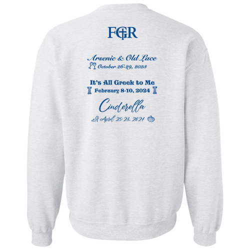 Mens/Unisex Gildan Heavy Blend Crewneck Sweatshirt -- Ash