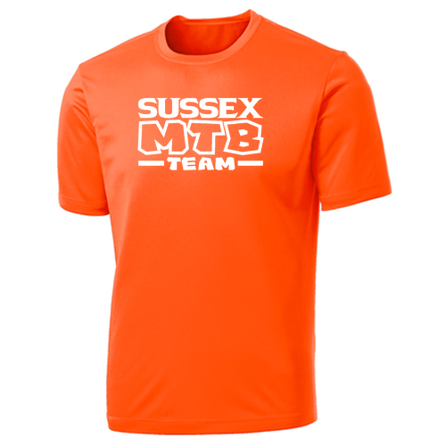 Port and Company Essential Performance Tee MTB -- Neon Orange