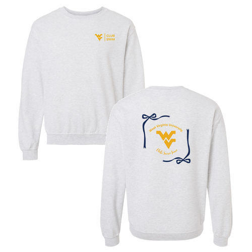Bow Design Gildan Heavy Blend Crew Neck Sweatshirt -- Ash