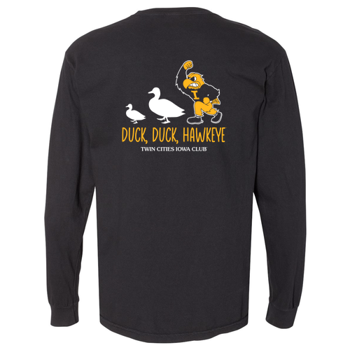 Comfort Colors Ringspun Long Sleeve Tee -- Black