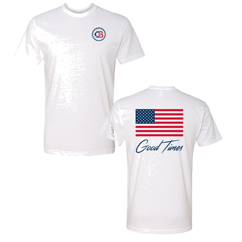 Next Level Mens CVC Crew -- White