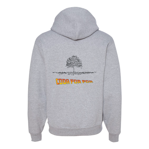 Mens/Unisex Jerzees 8 oz 50/50 Nublend Hooded Sweatshirt -- Athletic Heather
