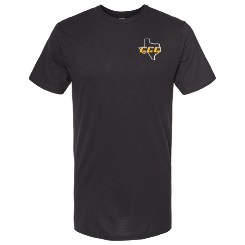 Clutch City Cookers Tultex Unisex Premium Cotton Blend T-Shirt -- Black