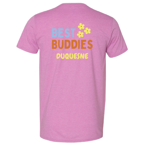 Best Buddies SoftStyle T-Shirt -- Heather Radiant Orchid