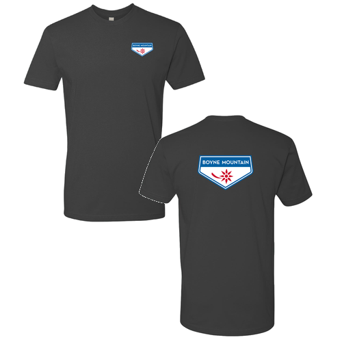 Boyne Mountain Logo 2 Full Color -- Short Sleeve Heavy Metal