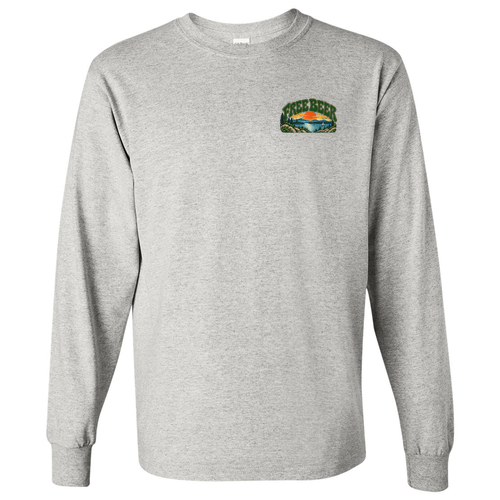 Gildan Heavy Cotton Longsleeve Basic T-Shirt -- Ash