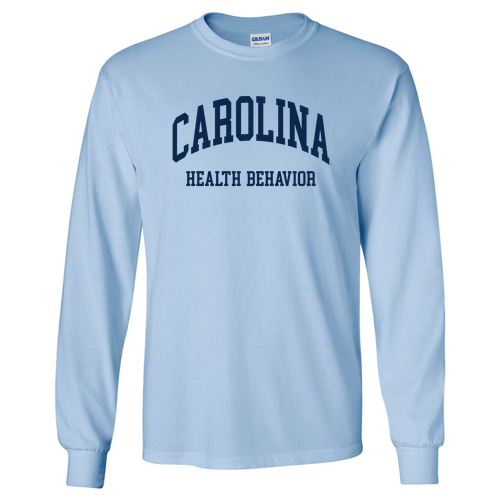 Gildan Ultra Cotton Longsleeve Basic T-Shirt -- Carolina Blue