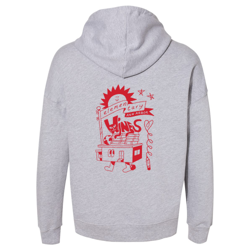 Mens/Unisex Bella Canvas Soft Sponge Fleece Pullover Hoodie -- Athletic Heather