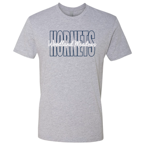 Next Level Soft Fitted Cotton Tee -- Heather Grey