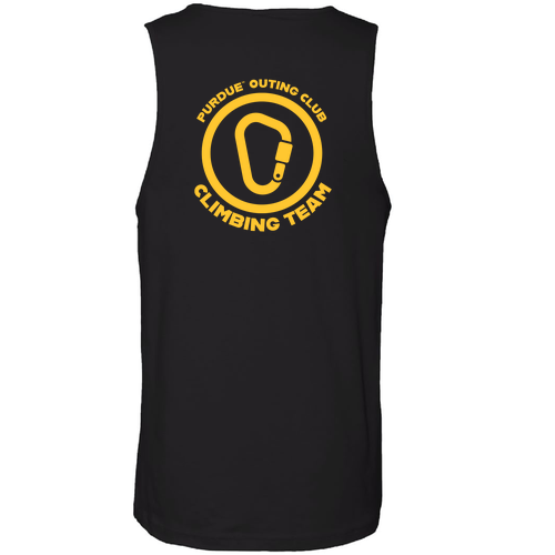 Next Level Apparel Black Cotton Muscle Tank